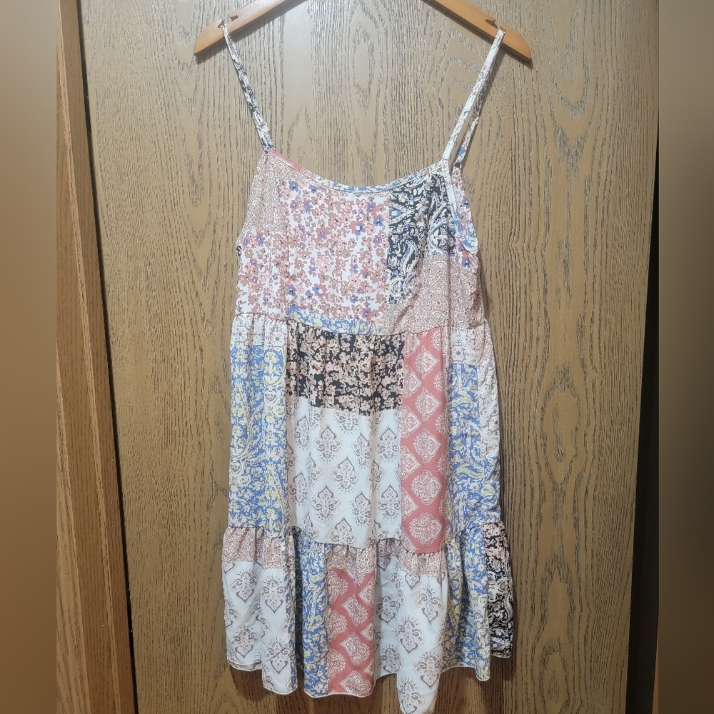 Altar'd State Paisley Patchwork Dress